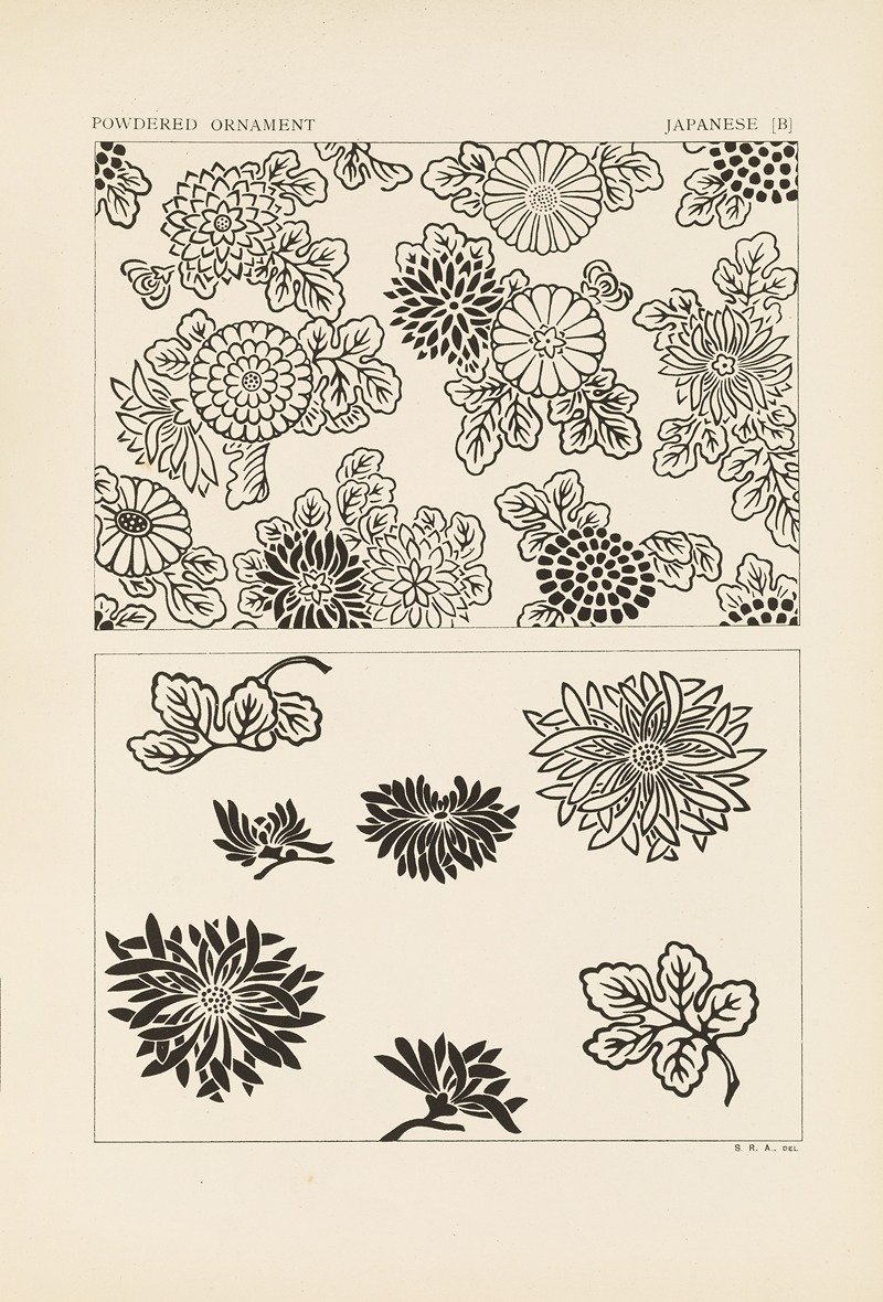 George Ashdown Audsley - Outlines of ornament in the leading styles Pl.14
