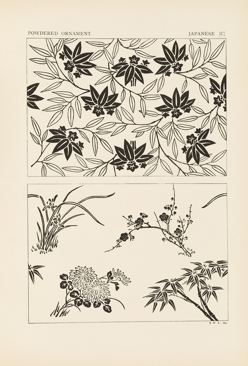 George Ashdown Audsley - Outlines of ornament in the leading styles Pl.15
