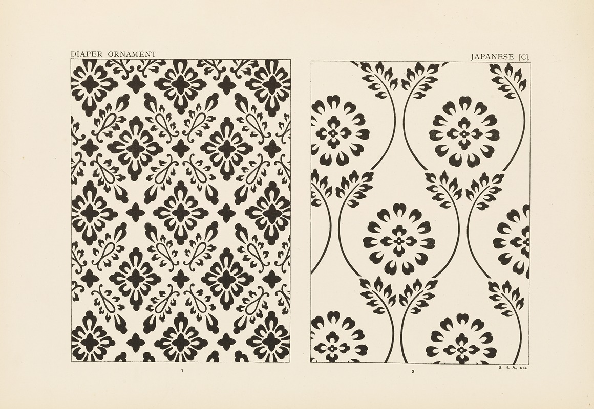 George Ashdown Audsley - Outlines of ornament in the leading styles Pl.26