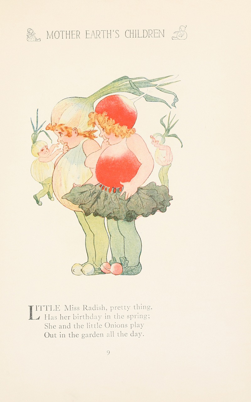 Marion T. Ross - Mother Earth’s children; the frolics of the fruits and vegetables Pl.01