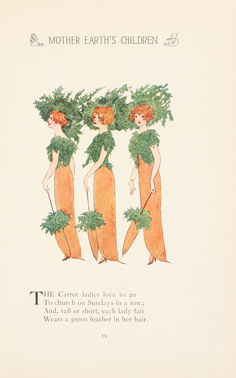 Marion T. Ross - Mother Earth’s children; the frolics of the fruits and vegetables Pl.11