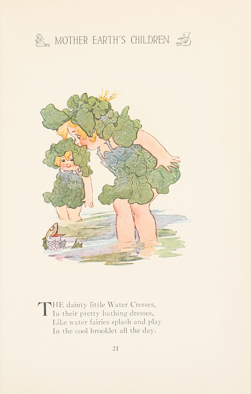 Marion T. Ross - Mother Earth’s children; the frolics of the fruits and vegetables Pl.13