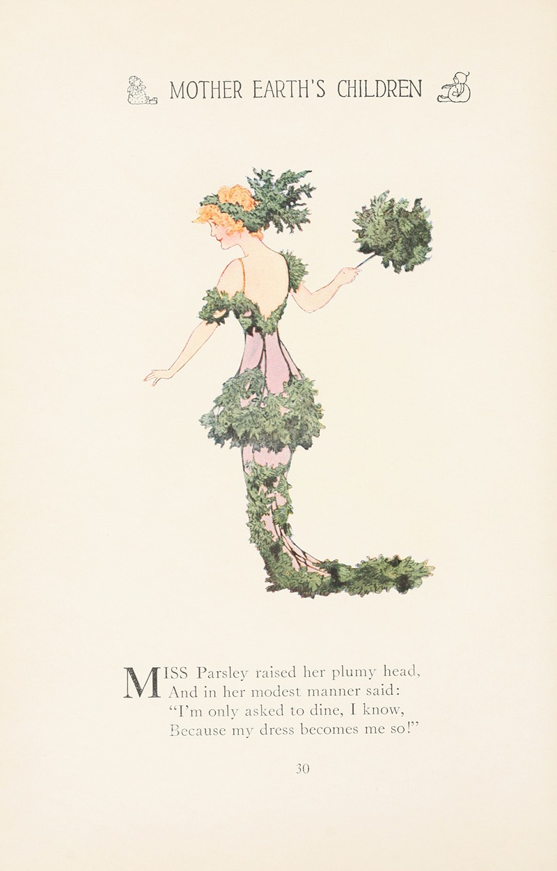 Marion T. Ross - Mother Earth’s children; the frolics of the fruits and vegetables Pl.22