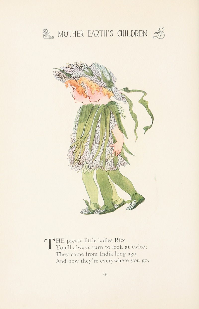 Marion T. Ross - Mother Earth’s children; the frolics of the fruits and vegetables Pl.28