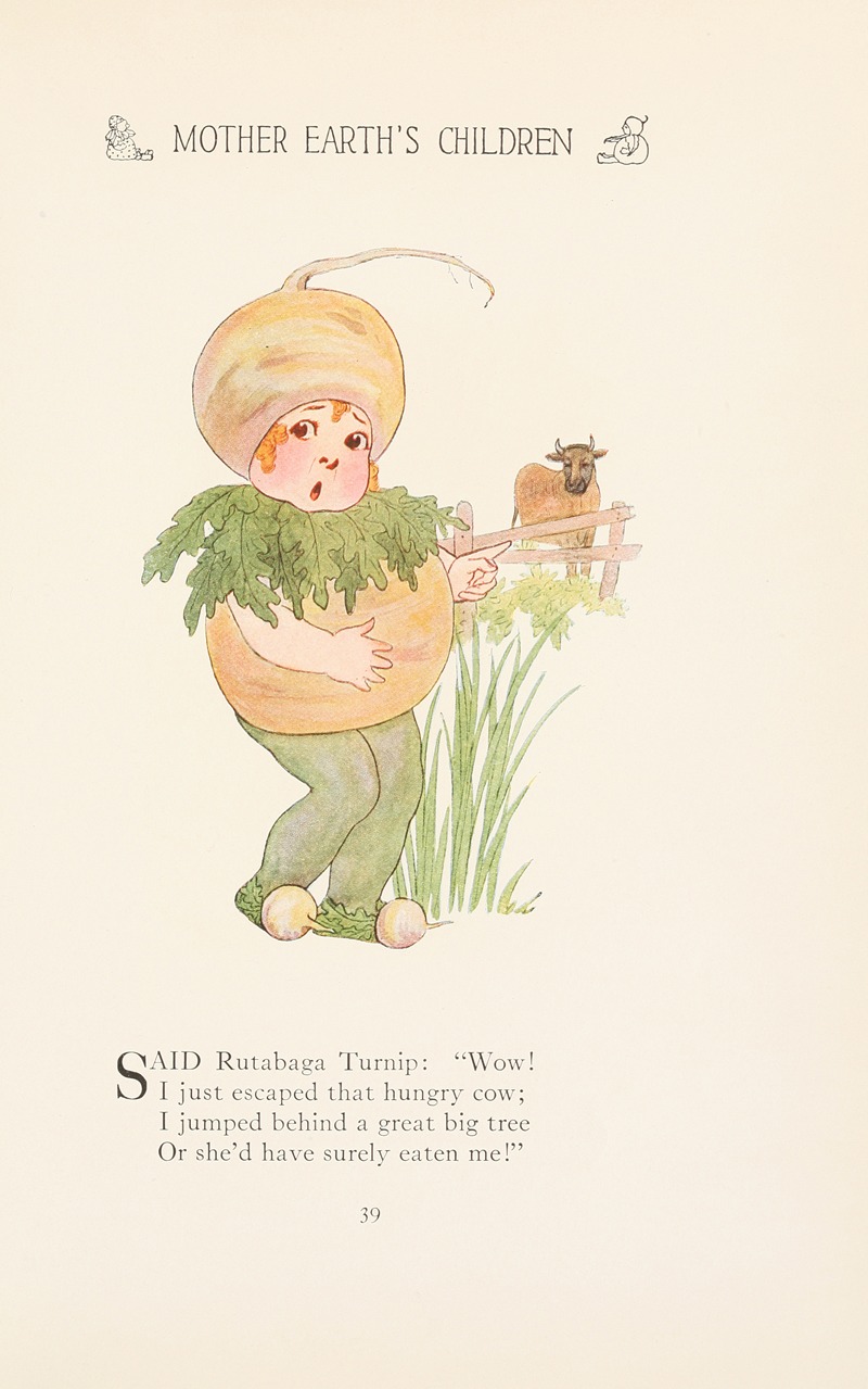Marion T. Ross - Mother Earth’s children; the frolics of the fruits and vegetables Pl.31
