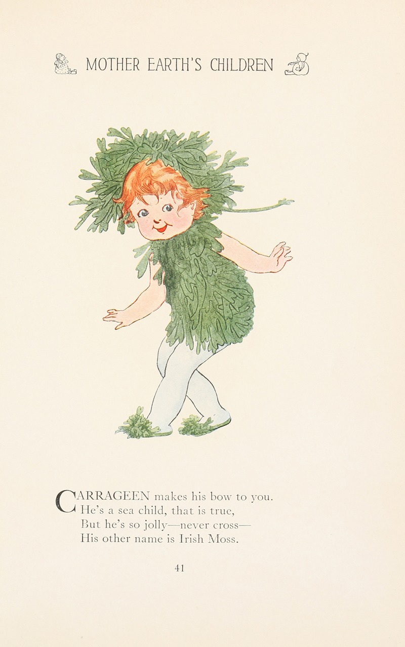 Marion T. Ross - Mother Earth’s children; the frolics of the fruits and vegetables Pl.33