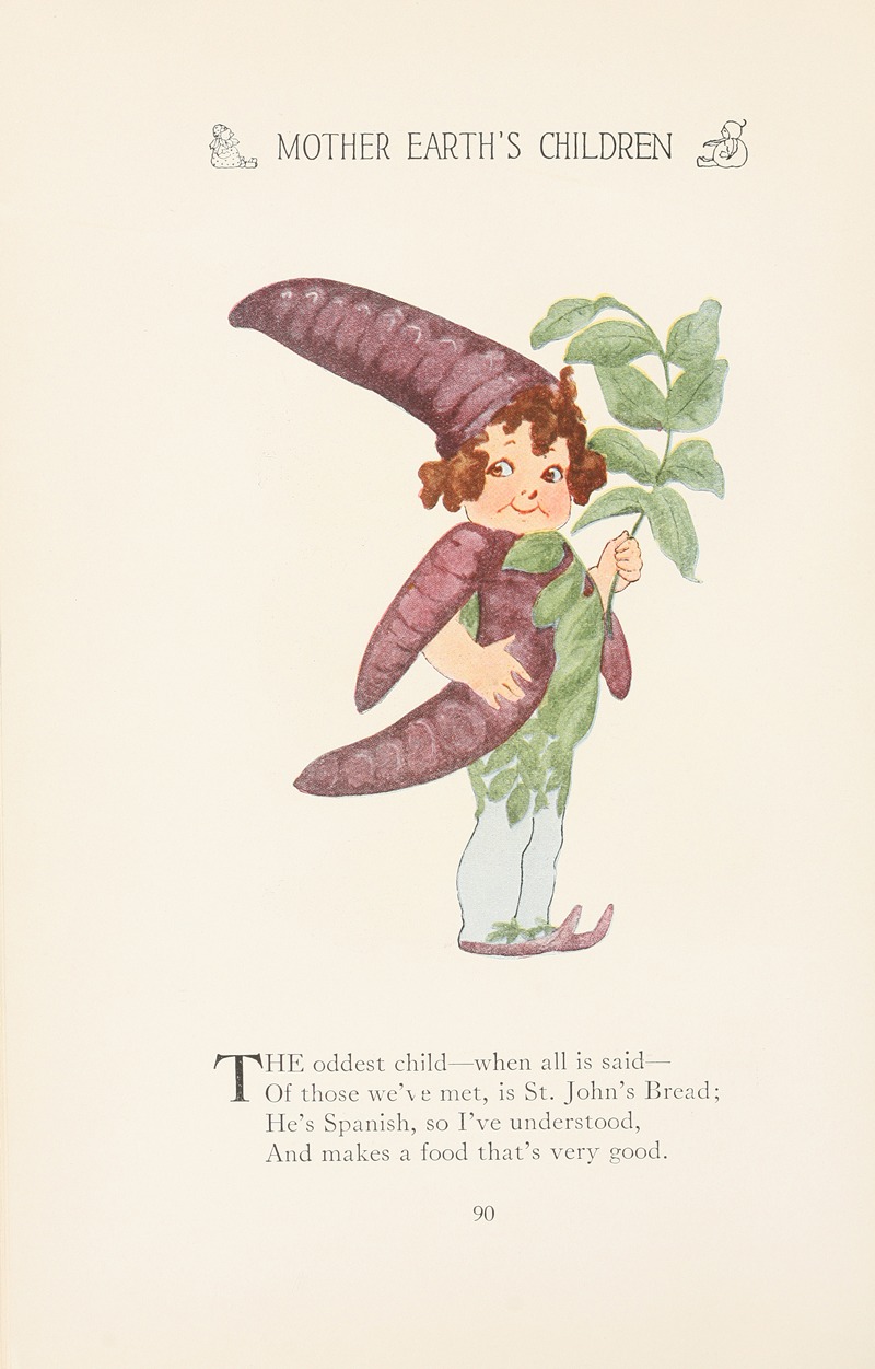 Marion T. Ross - Mother Earth’s children; the frolics of the fruits and vegetables Pl.82