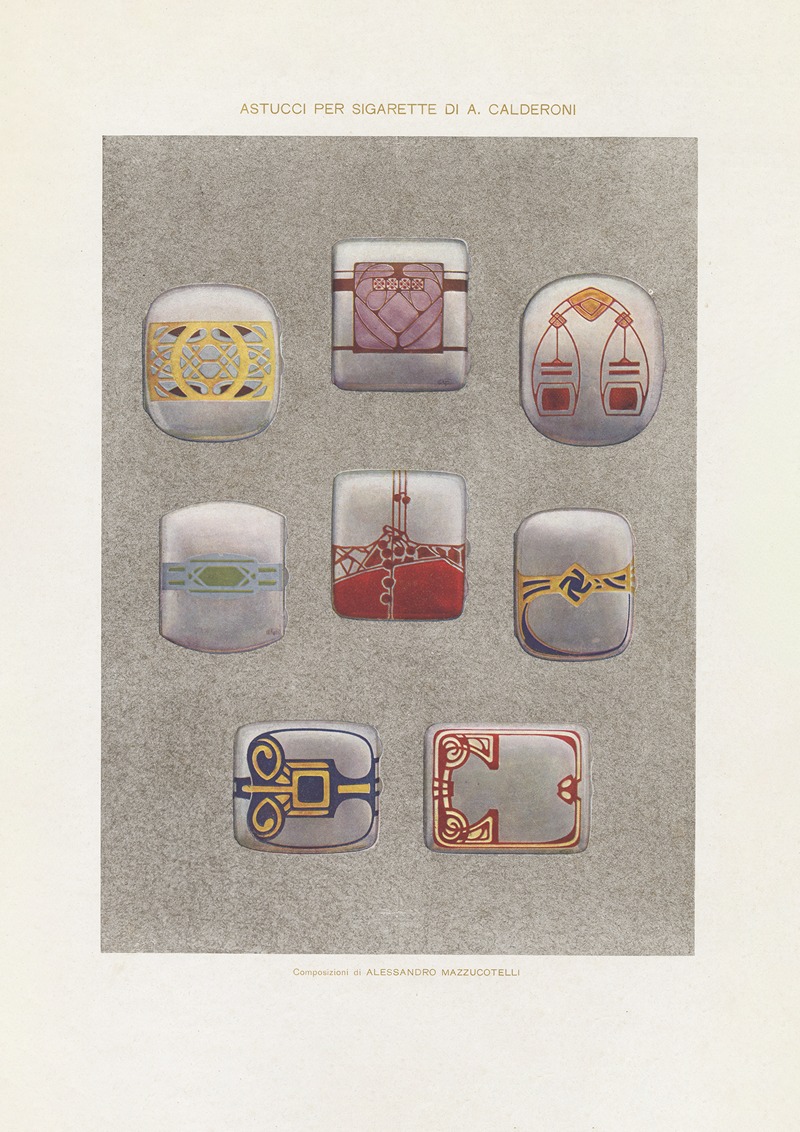 Paul Wenzel (Publisher) - Modern decorative art Vol. I Pl.36