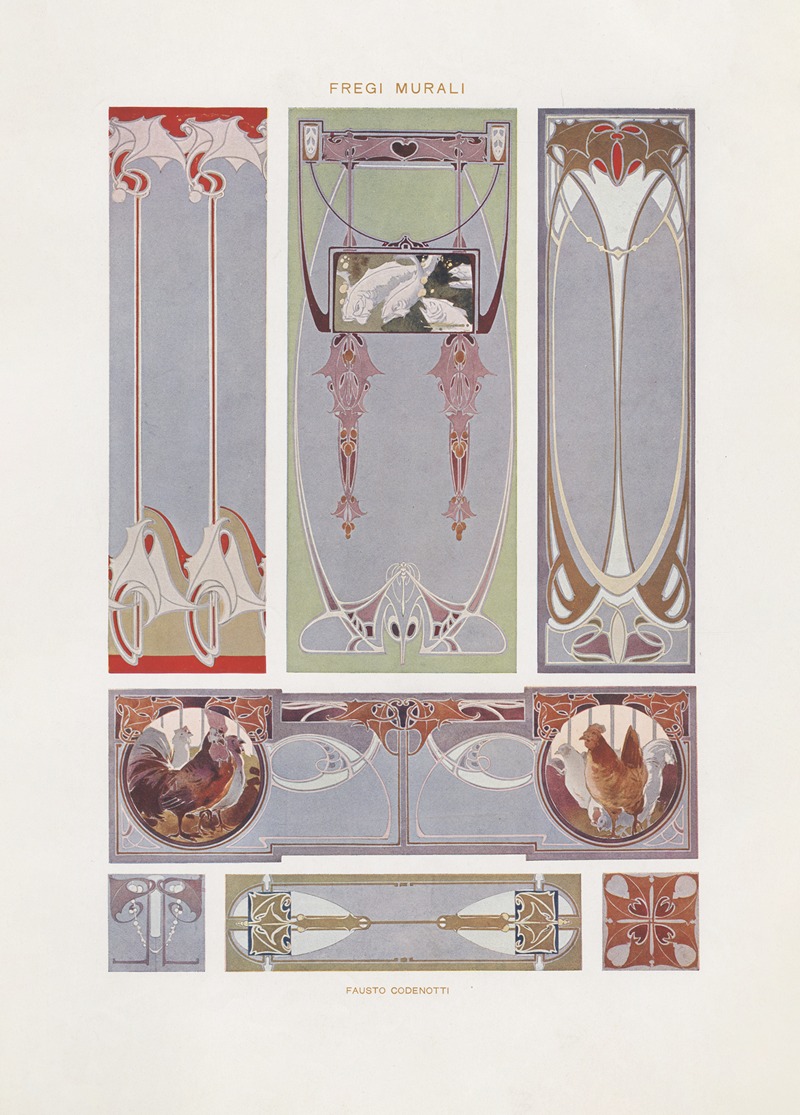 Paul Wenzel (Publisher) - Modern decorative art Vol. I Pl.38