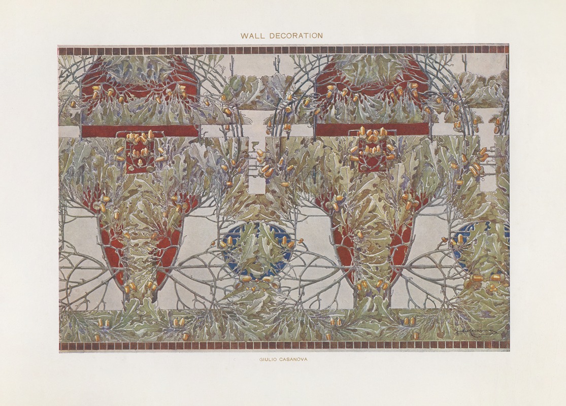 Paul Wenzel (Publisher) - Modern decorative art Vol. I Pl.42