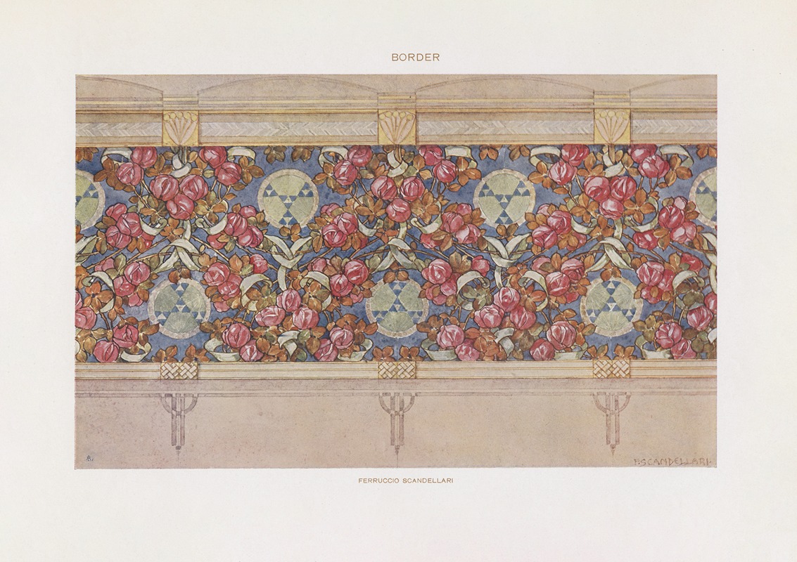 Paul Wenzel (Publisher) - Modern decorative art Vol. II Pl.33