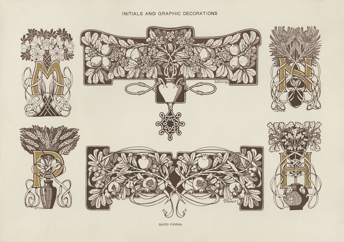 Paul Wenzel (Publisher) - Modern decorative art Vol. III Pl.22