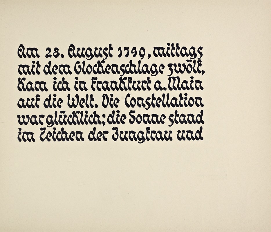 Rudolf von Larisch - Beispiele kunstlerischer Schrift Pl.026