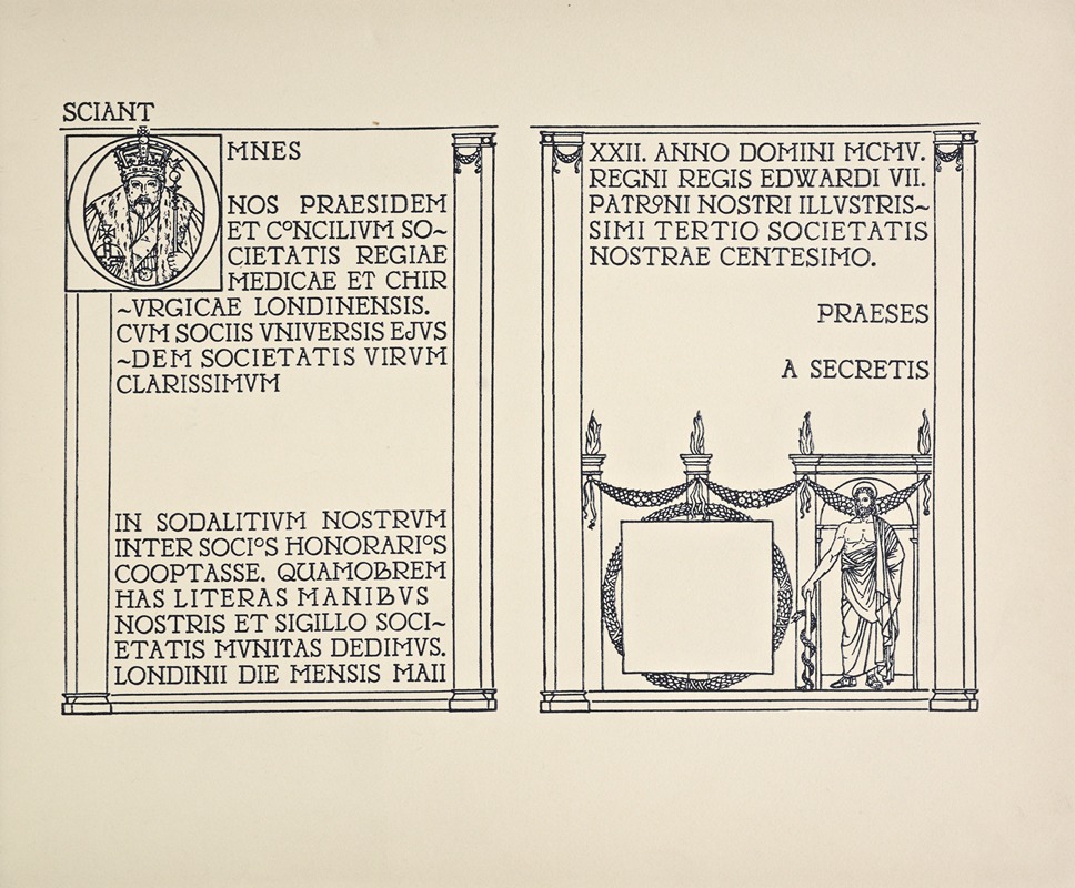 Rudolf von Larisch - Beispiele kunstlerischer Schrift Pl.068