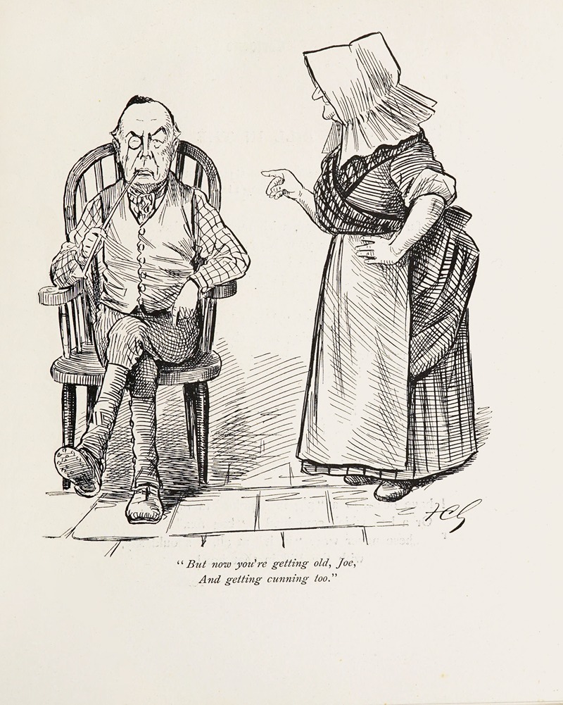 Sir Wilfrid Lawson - Cartoons in rhyme and line Pl.18