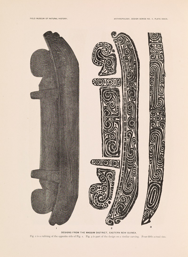 Albert Buell Lewis - Decorative art of New Guinea Pl.33