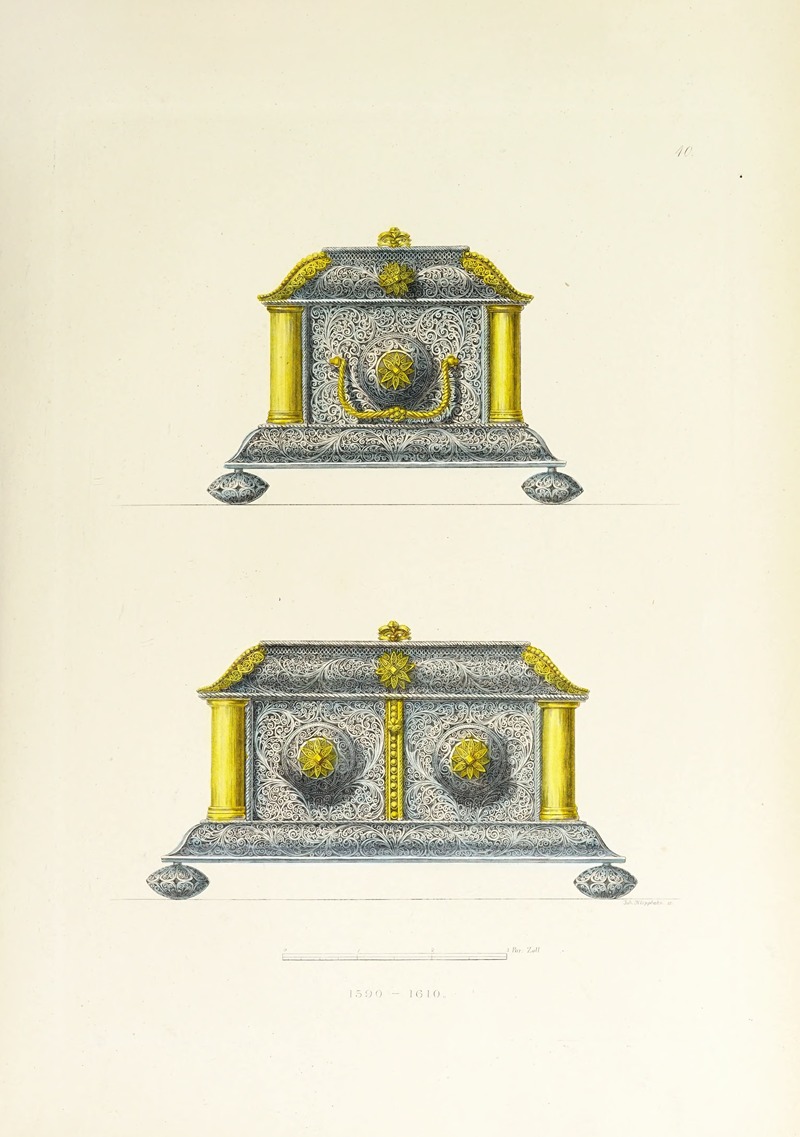 Carl Becker - Kunstwerke und Geräthschaften des Mittelalters und der Renaissance Pl.40