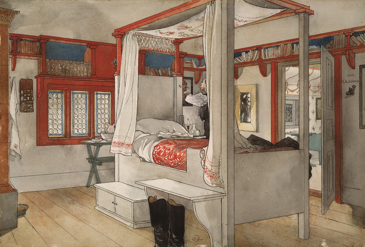 Carl Larsson - Daddy’s Room