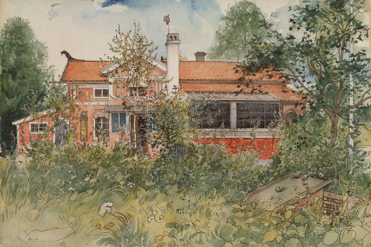 Carl Larsson - The Cottage
