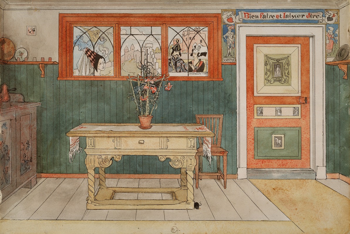 Carl Larsson - The Dining Room