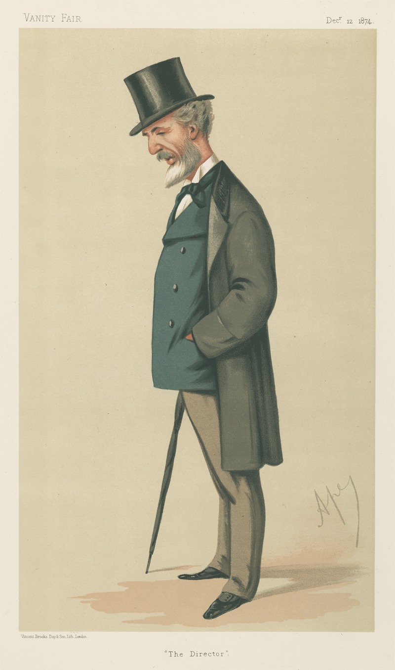 Carlo Pellegrini - Explorers and Inventors. ‘The Director’. Lord William Hay. 12 December 1874