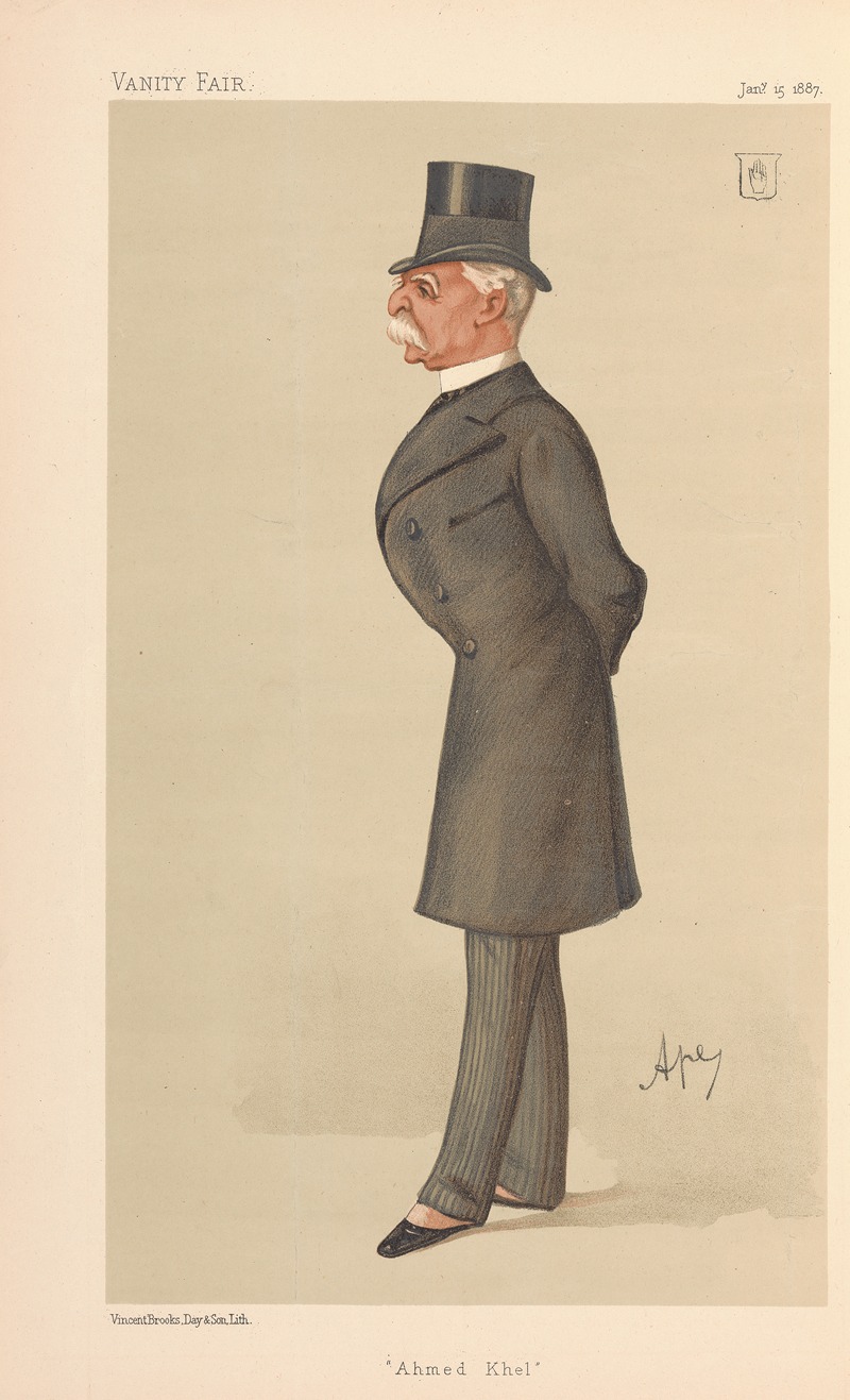 Carlo Pellegrini - Military and Navy; ‘Ahmed Khel’, General Sir Donald Martin Stewart, January 15, 1887