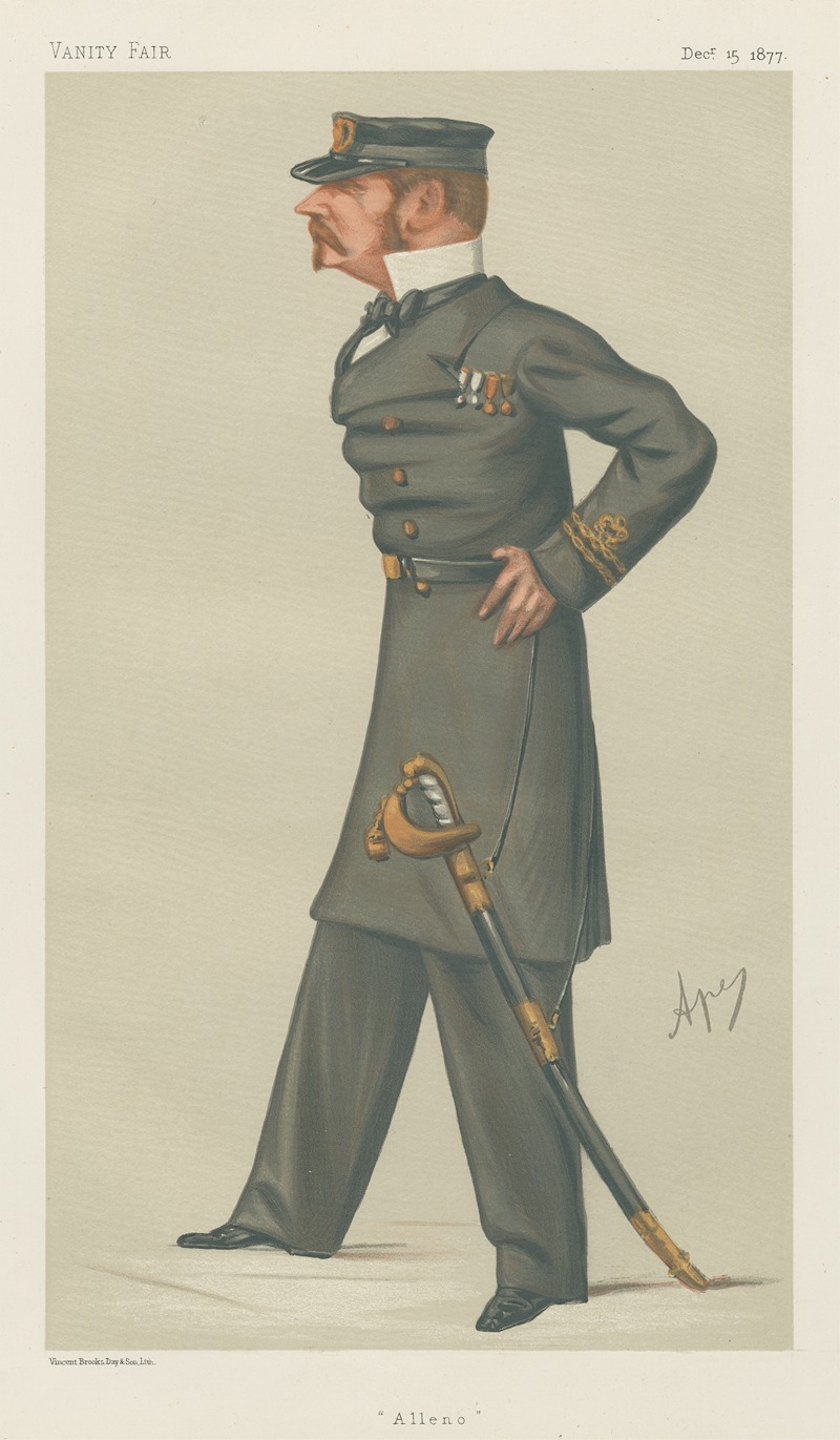 Carlo Pellegrini - Military and Navy; ‘Alleno’, Sir Allen Young, December 15, 1877