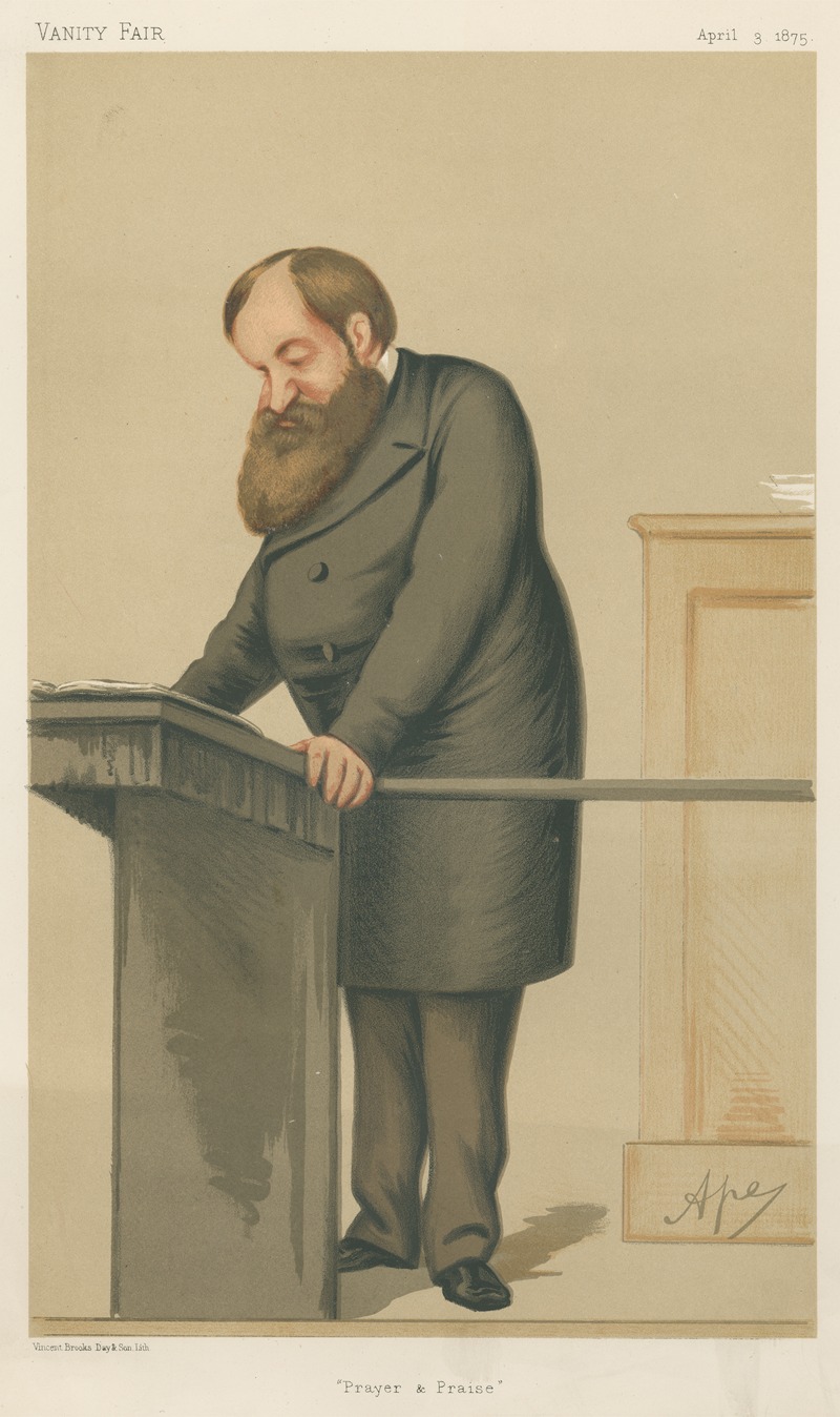 Carlo Pellegrini - Musicians; ‘Prayer and Praise’, Mr. D. L. Moody, April 3, 1875