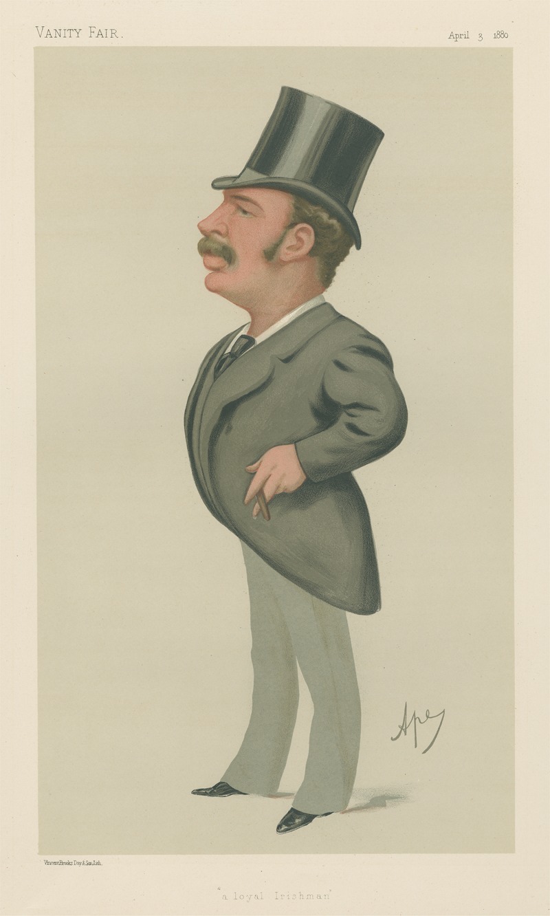 Carlo Pellegrini - Politicians – ‘a loyal Irishman’. Lord Headley. April 3, 1888