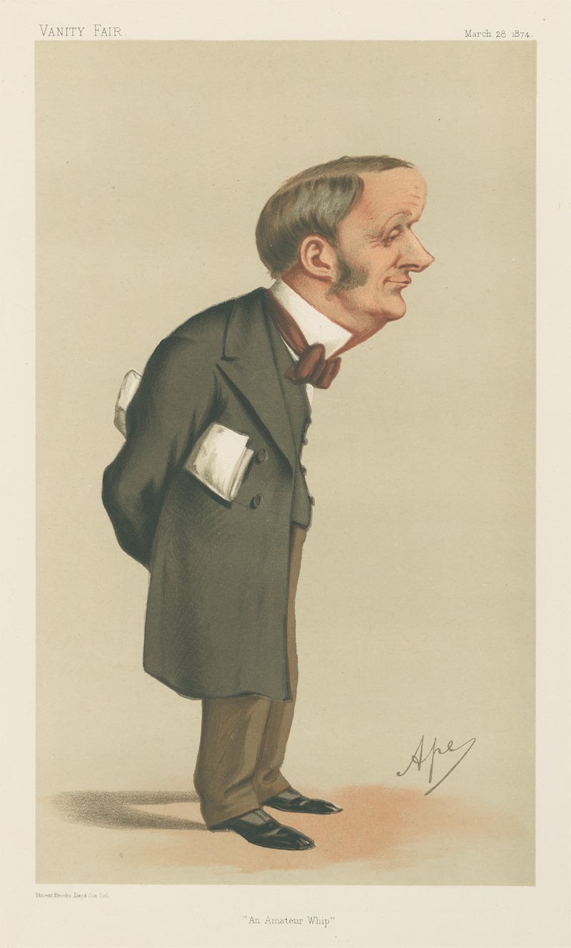 Carlo Pellegrini - Politicians – ‘An Amateur Whip’. Sir Charles Forster. March 28, 1874