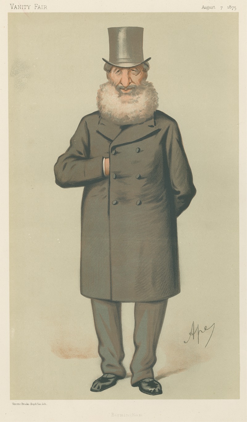 Carlo Pellegrini - Politicians – ‘Birmingham’. Mr. philip Henry Muntz. 7 August 1875
