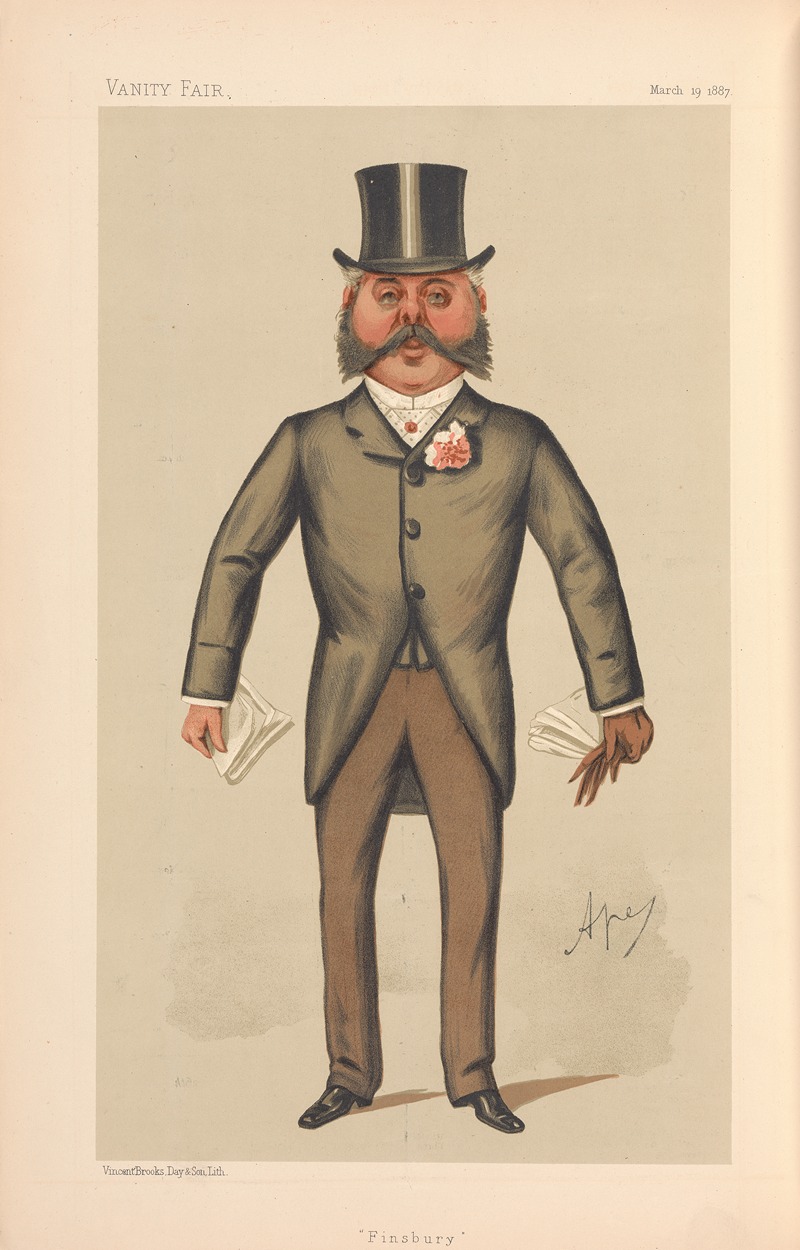 Carlo Pellegrini - Politicians – ‘Finsbury’. Colonel Francis Duncan. March 19, 1887