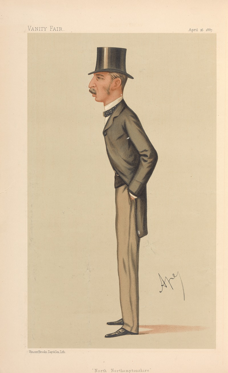 Carlo Pellegrini - Politicians – North Northamptonshire’. Lord Burghley. April 16, 1887