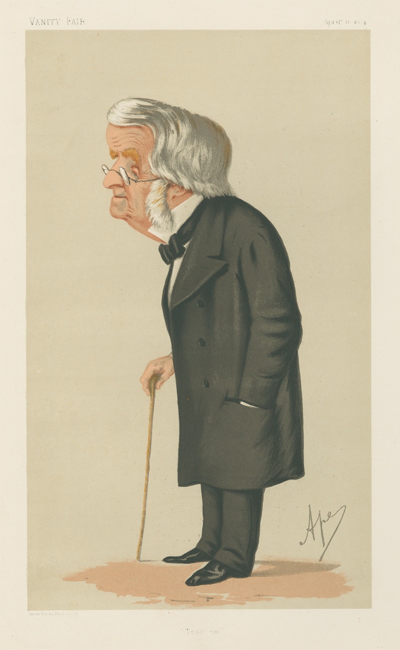 Carlo Pellegrini - Politicians – ‘Tear ’em’. Mr John Arthur Roebuck. 11 April 1874
