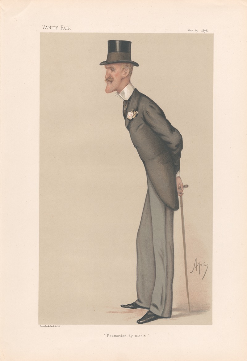 Carlo Pellegrini - Promotion by Merit – Col. the Hon. Frederick Arthur Wellesley