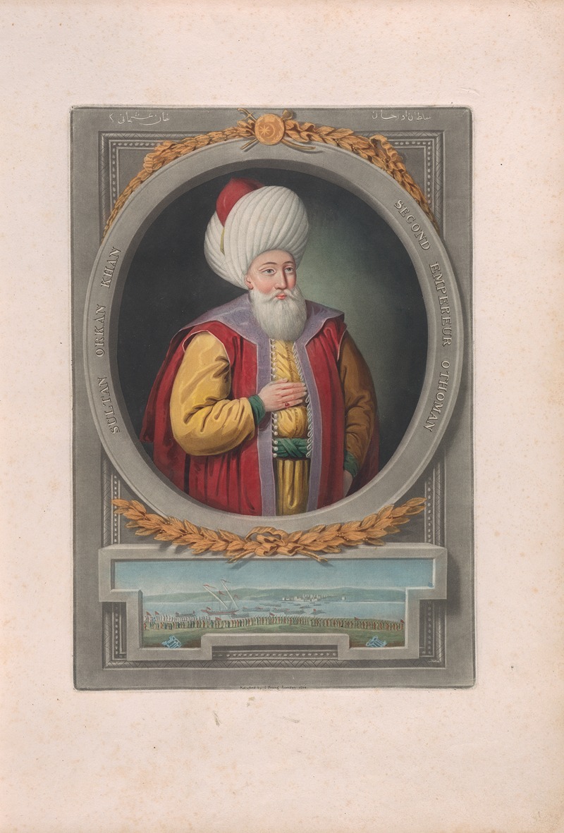 John Young - A series of portraits of the emperors of Turkey Pl.08