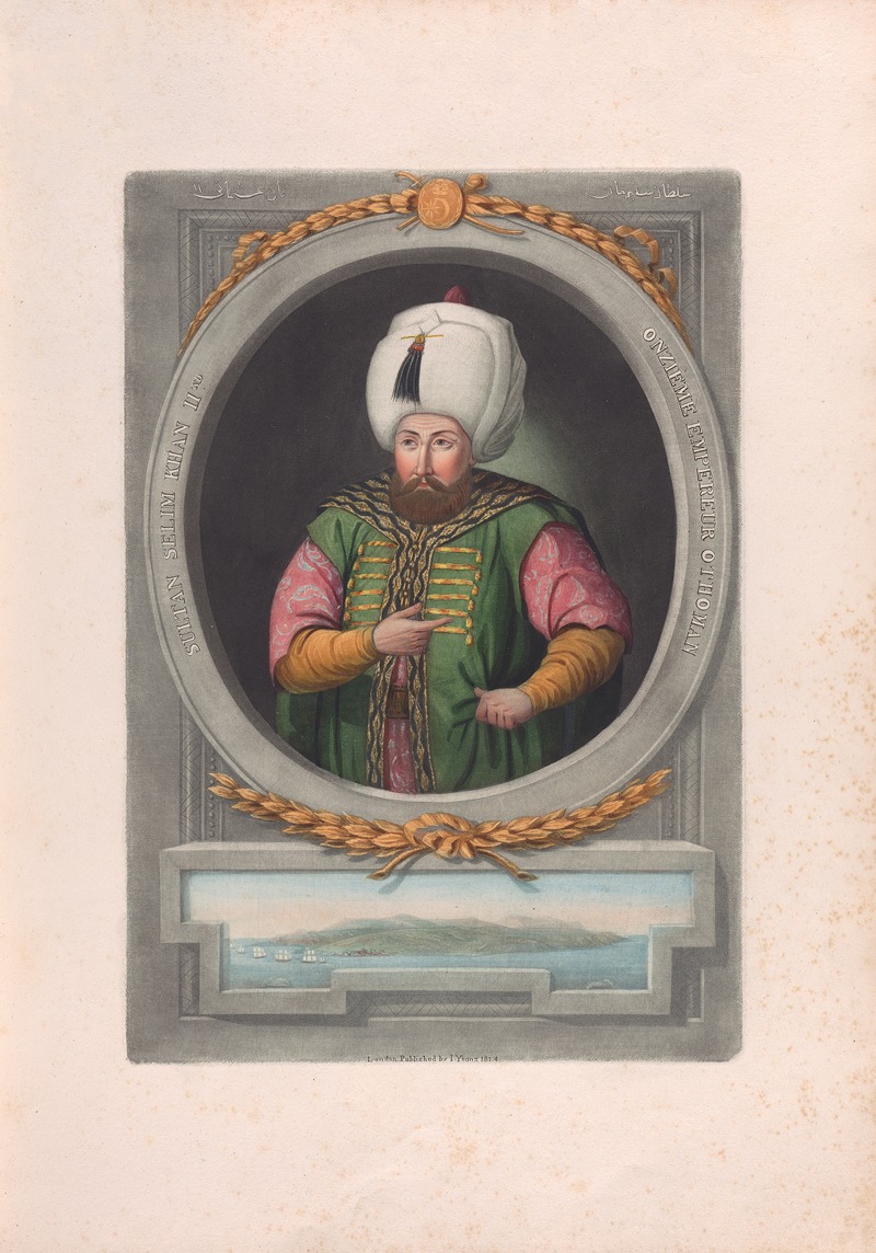 John Young - A series of portraits of the emperors of Turkey Pl.17