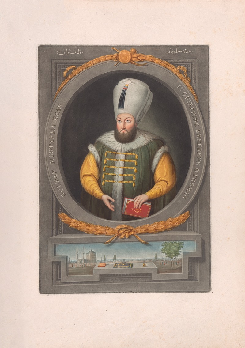 John Young - A series of portraits of the emperors of Turkey Pl.21
