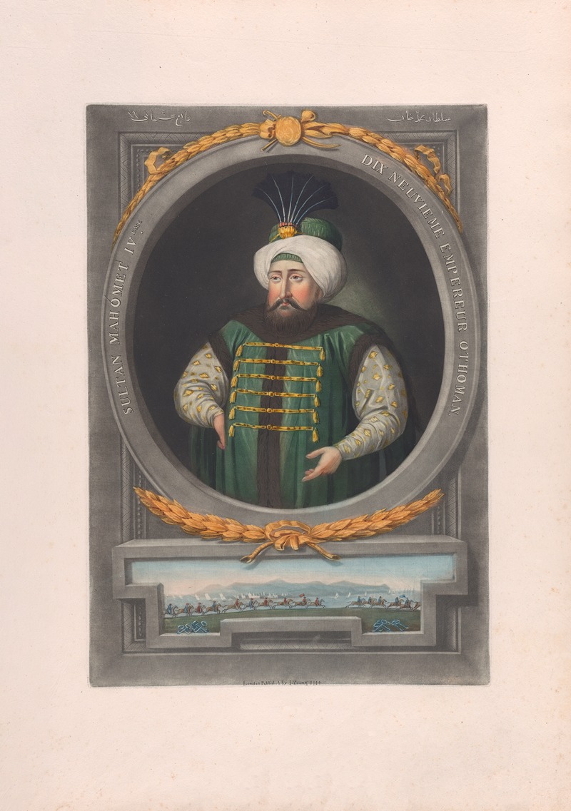John Young - A series of portraits of the emperors of Turkey Pl.25