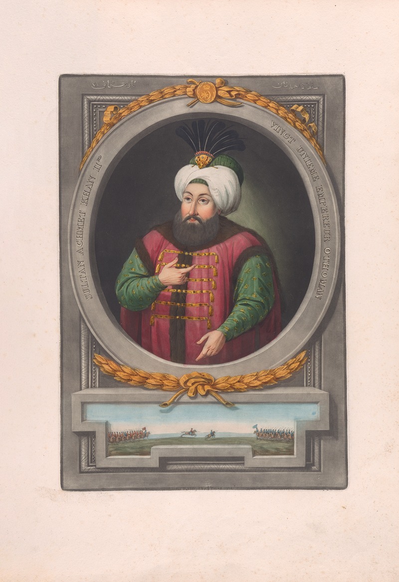John Young - A series of portraits of the emperors of Turkey Pl.27