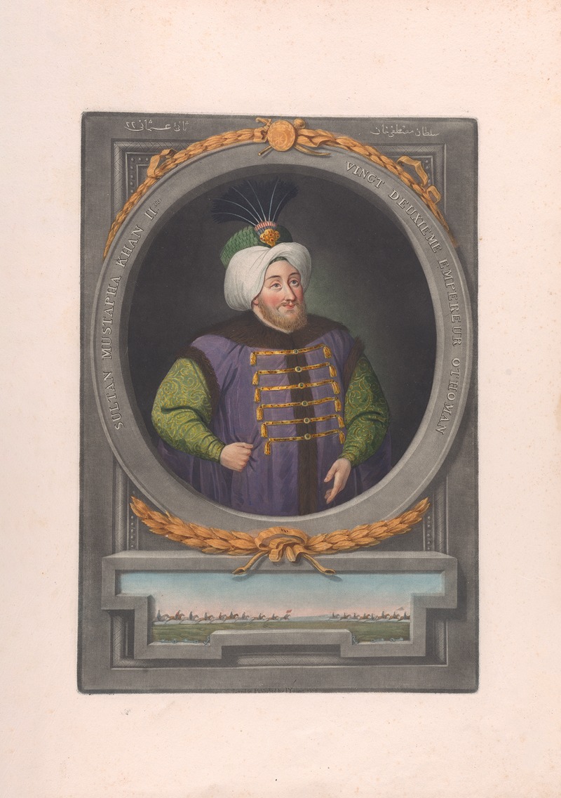 John Young - A series of portraits of the emperors of Turkey Pl.28