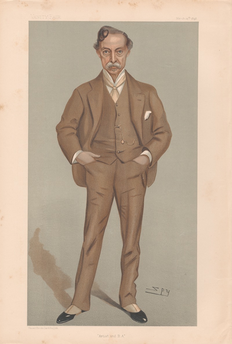 Leslie Matthew Ward - Artists. ‘Artist and R.A.’ Mr William Quiller Orchardson. 24 March 1898
