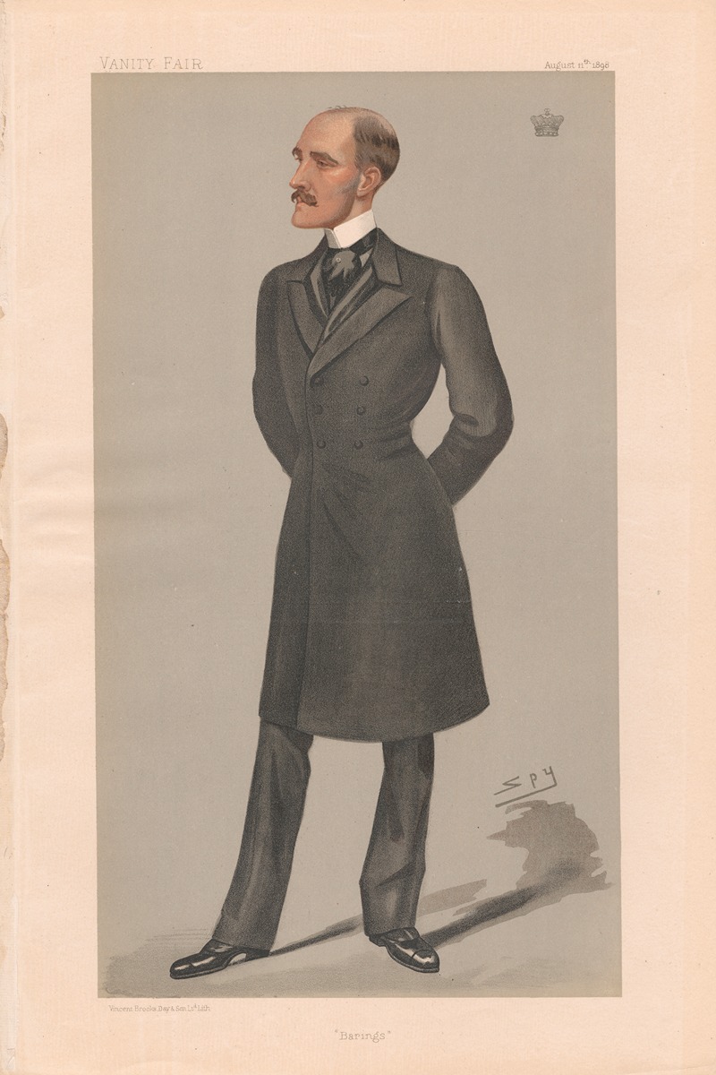Leslie Matthew Ward - Bankers and Financiers. ‘Barings’. Lord Revelstoke. 11 August 1898