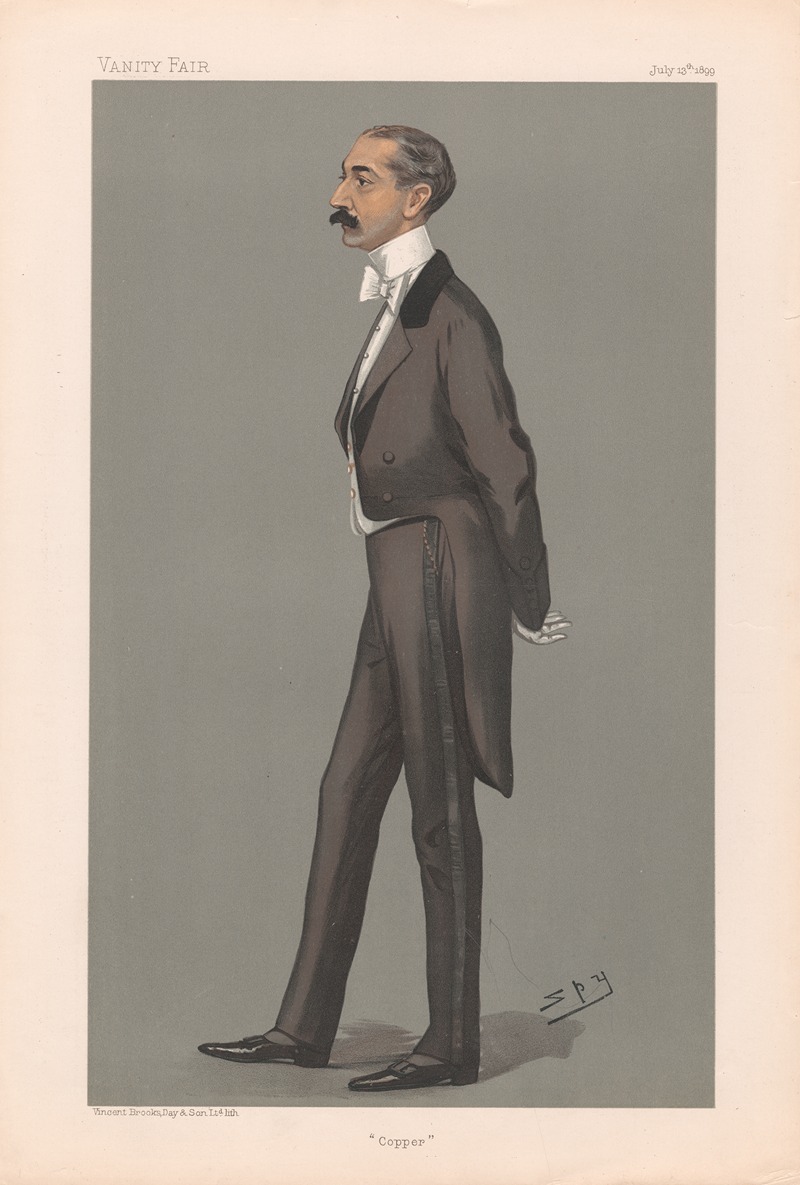 Leslie Matthew Ward - Bankers and Financiers. ‘Copper’. Reginald Ward. 13 July 1899