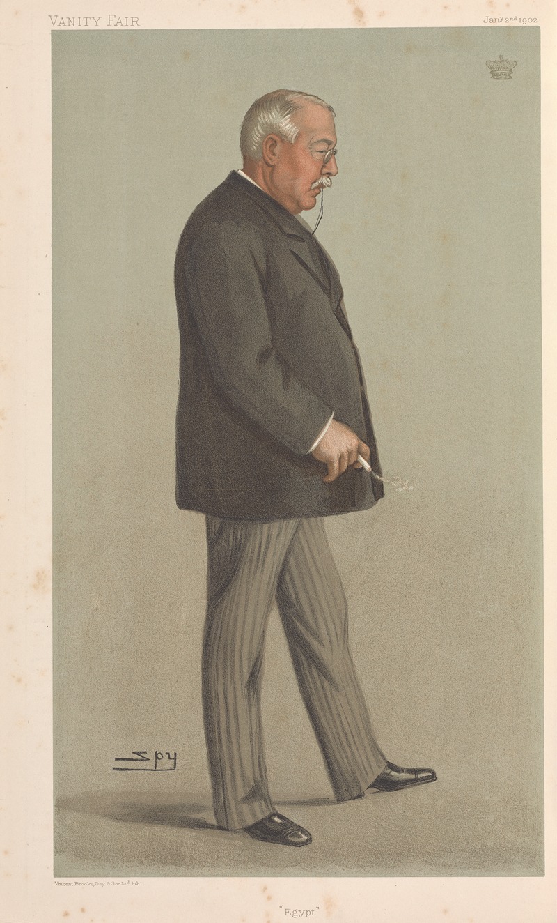 Leslie Matthew Ward - Bankers and Financiers. ‘Egypt’. The Earl of Cromer. 2 January 1902