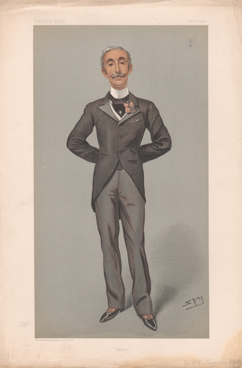 Leslie Matthew Ward - Bankers and Financiers. ‘Hythe’. Sir A.E. Sasson. 1 February 1900
