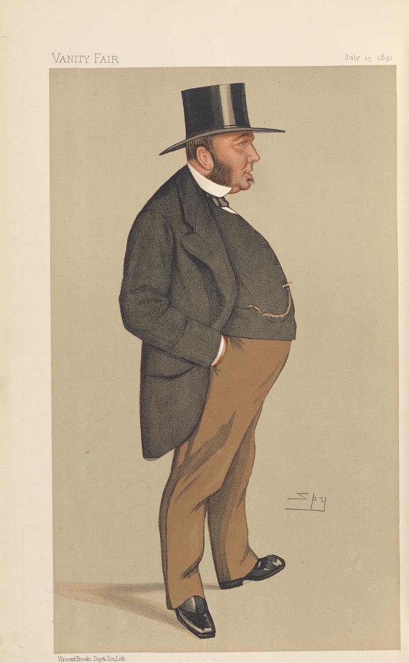 Leslie Matthew Ward - Bankers and Financiers. Mr. Michael Biddulf. 25 July 1891