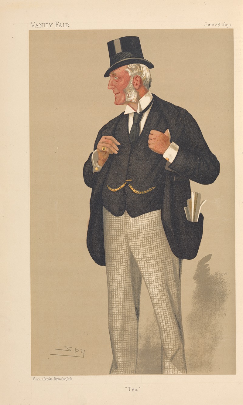 Leslie Matthew Ward - Businessmen and Empire Builders. ‘Tea’. Mr. Albert Deacon. 28 June 1890