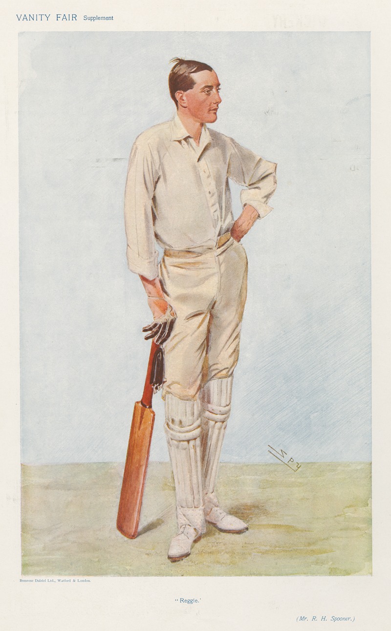 Leslie Matthew Ward - Cricket. ‘Reggie’. Reginald Herbert Spooner. 18 June 1906