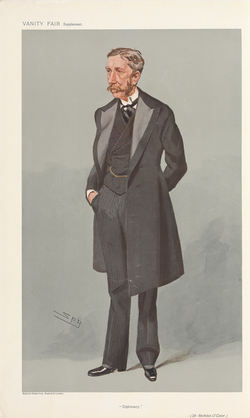 Leslie Matthew Ward - Diplomacy – The Rt. Hon. Sir Nicholas O’Conor. 1 May 1907